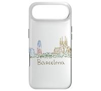Souvenir de Voyage Barcelone Espagne Panorama City Landmark Cadeau Coque pour iPhone Air
