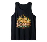 Souvenir de Voyage Bethléem Palestine dessiné à la Main Débardeur