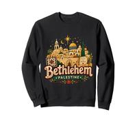 Souvenir de Voyage Bethléem Palestine dessiné à la Main Sweatshirt