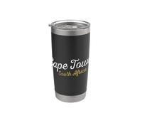 Souvenir de voyage Cape Town Afrique du Sud Gobelet isotherme en acier inoxydable double paroi