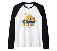 Souvenir de Voyage d'Alexandrie en Égypte dessiné à la Main Manche Raglan