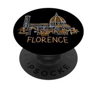 Souvenir de Voyage de Florence en Italie PopSockets PopGrip Adhésif