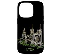 Souvenir de Voyage de Lyon France - Ville Historique Coque pour iPhone 14 Pro