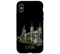 Souvenir de Voyage de Lyon France - Ville Historique Coque pour iPhone X/XS