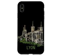 Souvenir de Voyage de Lyon France - Ville Historique Coque pour iPhone XS Max