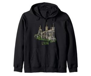 Souvenir de Voyage de Lyon France - Ville Historique Sweat à Capuche