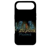 Souvenir de Voyage de Nuit de Madrid Panorama City Landmark Cadeau Coque pour iPhone Air