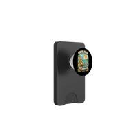 Souvenir de Voyage de pêche au Lion Shisa d'Okinawa, Aventure en mer PopSockets PopWallet pour MagSafe