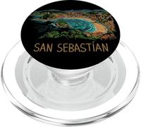 Souvenir de Voyage de Saint-Sébastien Espagne PopSockets PopGrip pour MagSafe