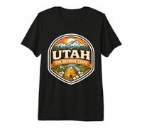 Souvenir de Voyage de Visiteur Utah The Beehive State T-Shirt Haut de Gamme