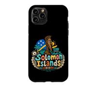 Souvenir de Voyage des îles Salomon dessiné à la Main Coque pour iPhone 11 Pro