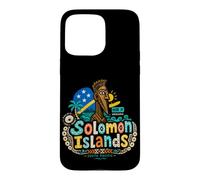 Souvenir de Voyage des îles Salomon dessiné à la Main Coque pour iPhone 15 Pro Max