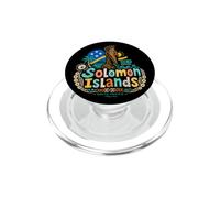 Souvenir de Voyage des îles Salomon dessiné à la Main PopSockets PopGrip pour MagSafe