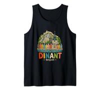 Souvenir de Voyage Dinant Belgique dessiné à la Main Débardeur