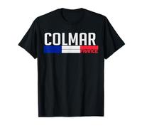 Souvenir de Voyage Drapeau de la France Colmar pour locaux et touristes T-Shirt