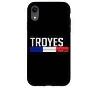Souvenir de Voyage Drapeau France Troyes pour locaux et touristes Coque pour iPhone XR