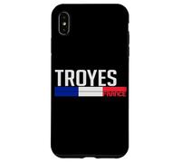 Souvenir de Voyage Drapeau France Troyes pour locaux et touristes Coque pour iPhone XS Max