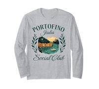 Souvenir de Voyage du Club Social de Portofino Italie Manche Longue
