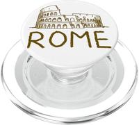 Souvenir de Voyage du Colisée de Rome PopSockets PopGrip pour MagSafe