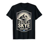 Souvenir de Voyage Emblème de l'île de Skye Écosse Crème T-Shirt