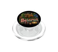 Souvenir de Voyage en Biélorussie dessiné à la Main PopSockets PopGrip pour MagSafe