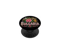 Souvenir de Voyage en Bulgarie dessiné à la Main PopSockets PopGrip Adhésif