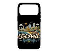 Souvenir de Voyage en Israël dessiné à la Main à Tel Aviv Coque pour iPhone 17 Pro Max