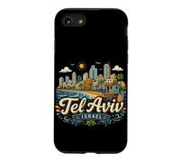 Souvenir de Voyage en Israël dessiné à la Main à Tel Aviv Coque pour iPhone SE (2020) / 7/8