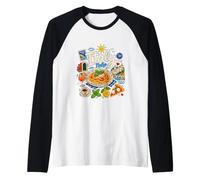 Souvenir de Voyage en Italie dessiné à la Main Manche Raglan