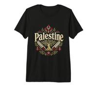 Souvenir de Voyage en Palestine Vintage T-Shirt Haut de Gamme