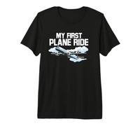 Souvenir de Voyage en Solo - Mon Premier Voyage en Avion T-Shirt Haut de Gamme