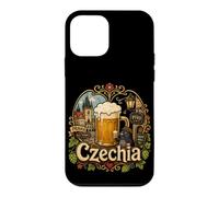 Souvenir de Voyage en Tchéquie dessiné à la Main Coque pour iPhone 12 Mini