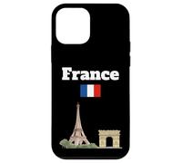Souvenir de Voyage France Amoureux de Paris Drapeau français Coque pour iPhone 12 Mini