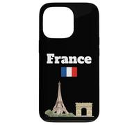 Souvenir de Voyage France Amoureux de Paris Drapeau français Coque pour iPhone 13 Pro