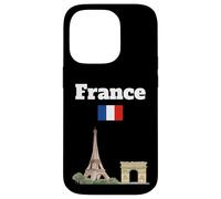 Souvenir de Voyage France Amoureux de Paris Drapeau français Coque pour iPhone 14 Pro