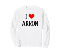 Souvenir de Voyage « I Love Akron I Heart » Sweatshirt