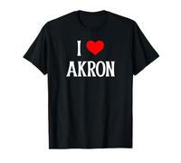 Souvenir de Voyage « I Love Akron I Heart » T-Shirt