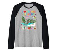 Souvenir de Voyage « I Love Phi Phi Islands » en Thaïlande Manche Raglan