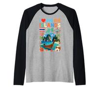 Souvenir de Voyage « I Love Phi Phi Islands » en Thaïlande Manche Raglan
