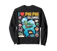 Souvenir de Voyage « I Love Phi Phi Islands » en Thaïlande Sweatshirt