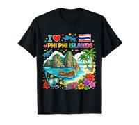 Souvenir de Voyage « I Love Phi Phi Islands » en Thaïlande T-Shirt