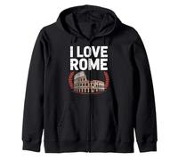 Souvenir de voyage « I Love Rome Colisée » Sweat à Capuche