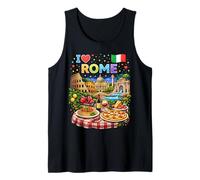 Souvenir de Voyage « I Love Rome Italy » Débardeur