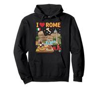 Souvenir de Voyage « I Love Rome Italy » Sweat à Capuche