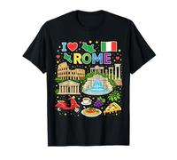 Souvenir de Voyage « I Love Rome Italy » T-Shirt