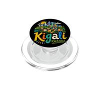 Souvenir de Voyage Kigali Rwanda dessiné à la Main PopSockets PopGrip pour MagSafe