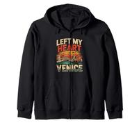 Souvenir de voyage « Left My Heart in Venice Italy » Sweat à Capuche