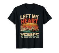 Souvenir de voyage « Left My Heart in Venice Italy » T-Shirt