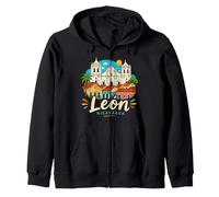 Souvenir de Voyage Leon Nicaragua dessiné à la Main Sweat à Capuche