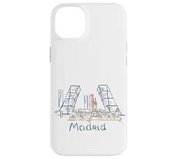 Souvenir de Voyage Madrid Espagne Panorama City Landmark Cadeau Coque pour iPhone 14 Plus